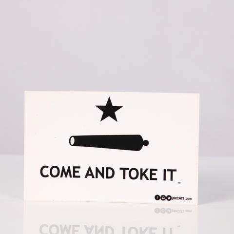 Come and Toke It stickers