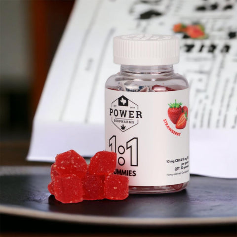 1:1 (CBD:D9) Gummies